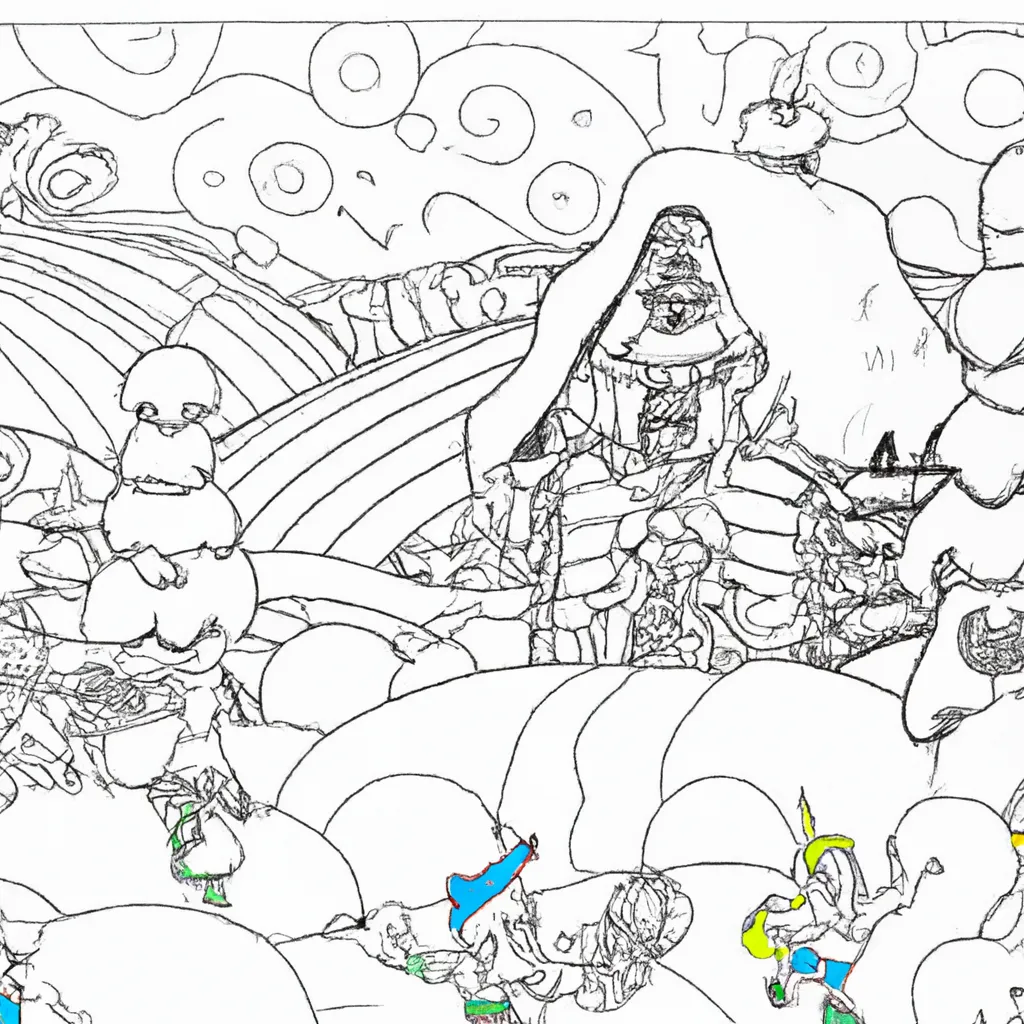 Atividade infantil de desenhos inverno