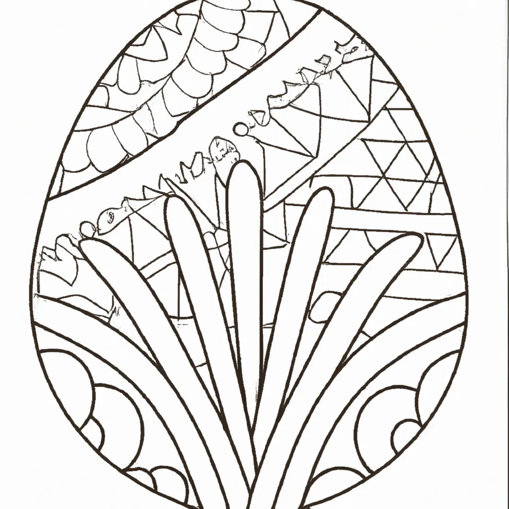 Atividade infantil de desenhos ovo arte criativa divertida