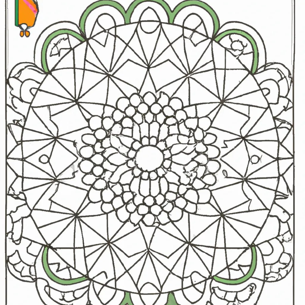 Atividade infantil de desenhos talao pintura arte criativa