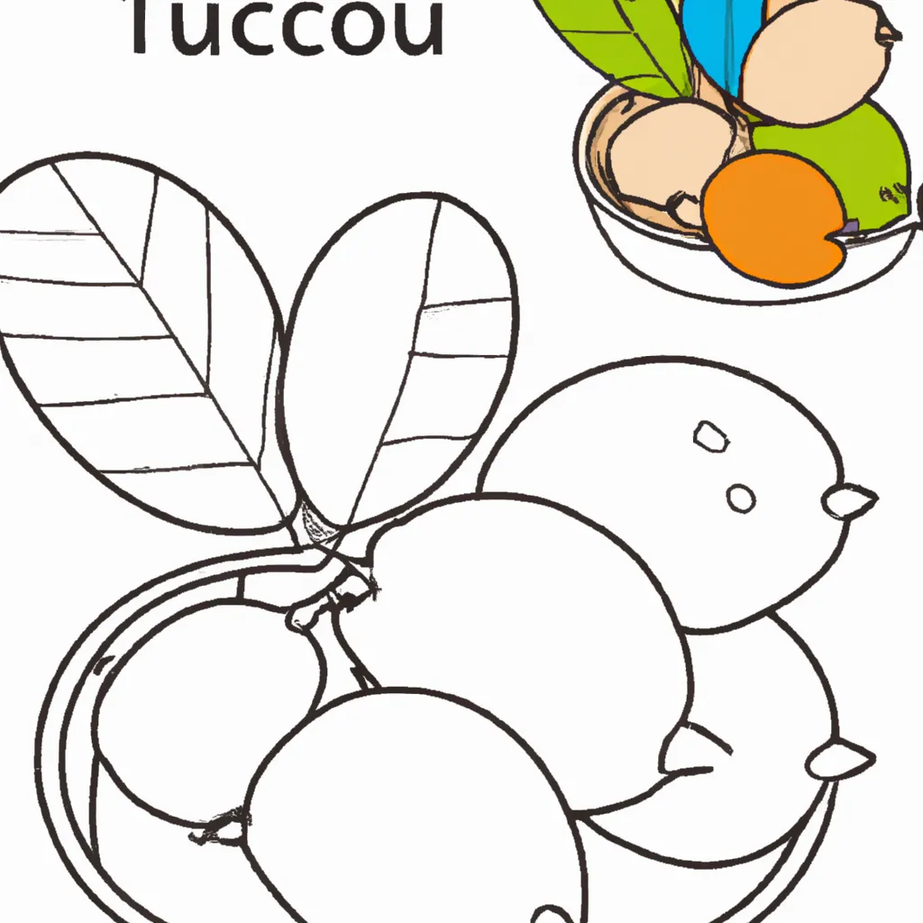 Colorindo o Tucupi: Desenho Divertido para Crianças! Atividade infantil de desenhos tucupi amazonas brasil arte