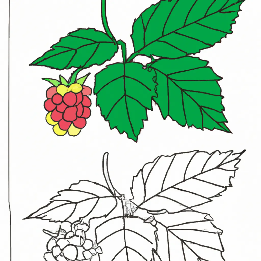 Desenho desenho framboesa