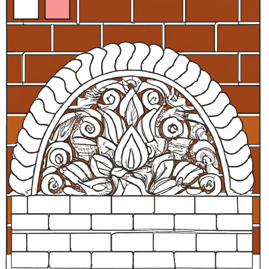Desenho desenho tijolo arte murais fachada