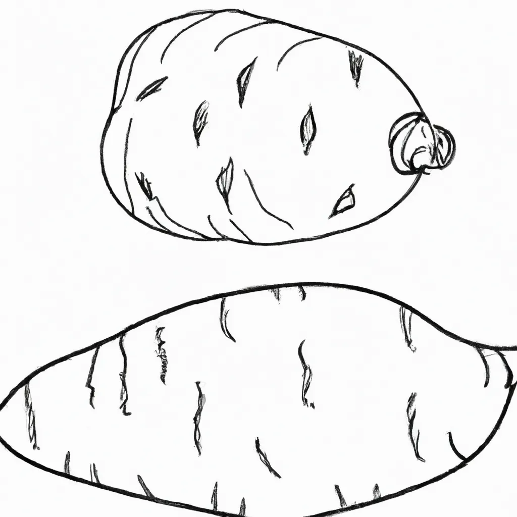 Desenho desenhos batata copiar criar divertir