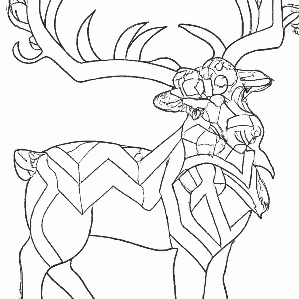 Desenho desenhos cervo arte natureza mistico