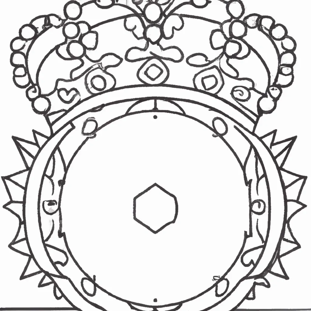 Desenho desenhos coroa