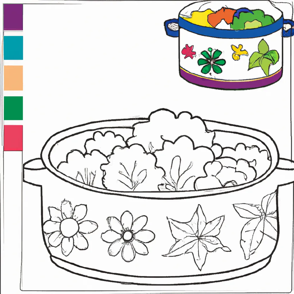 Desenho desenhos de frigideira