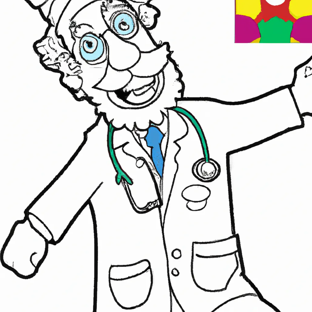 Desenho desenhos doutor infantil