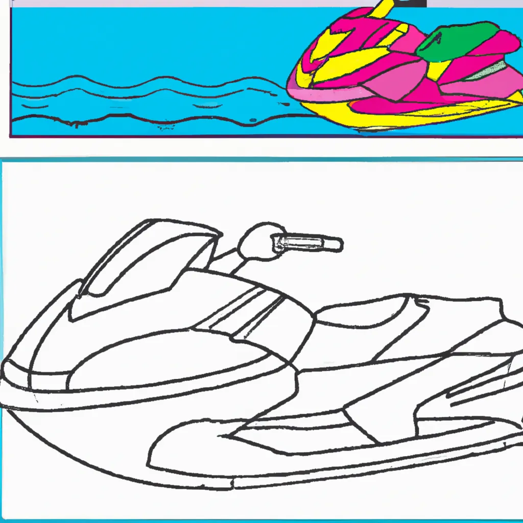 Desenho desenhos jetski