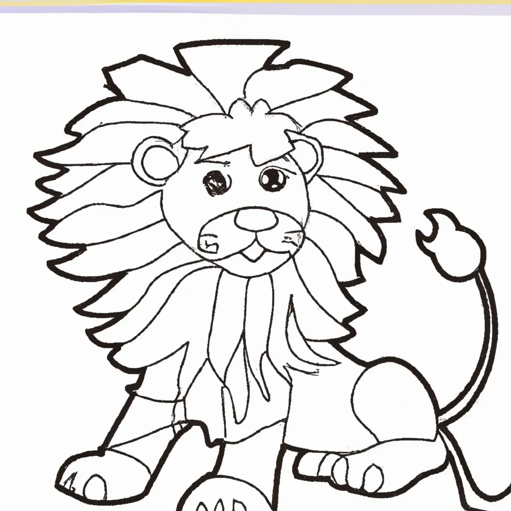 Desenho desenhos leao