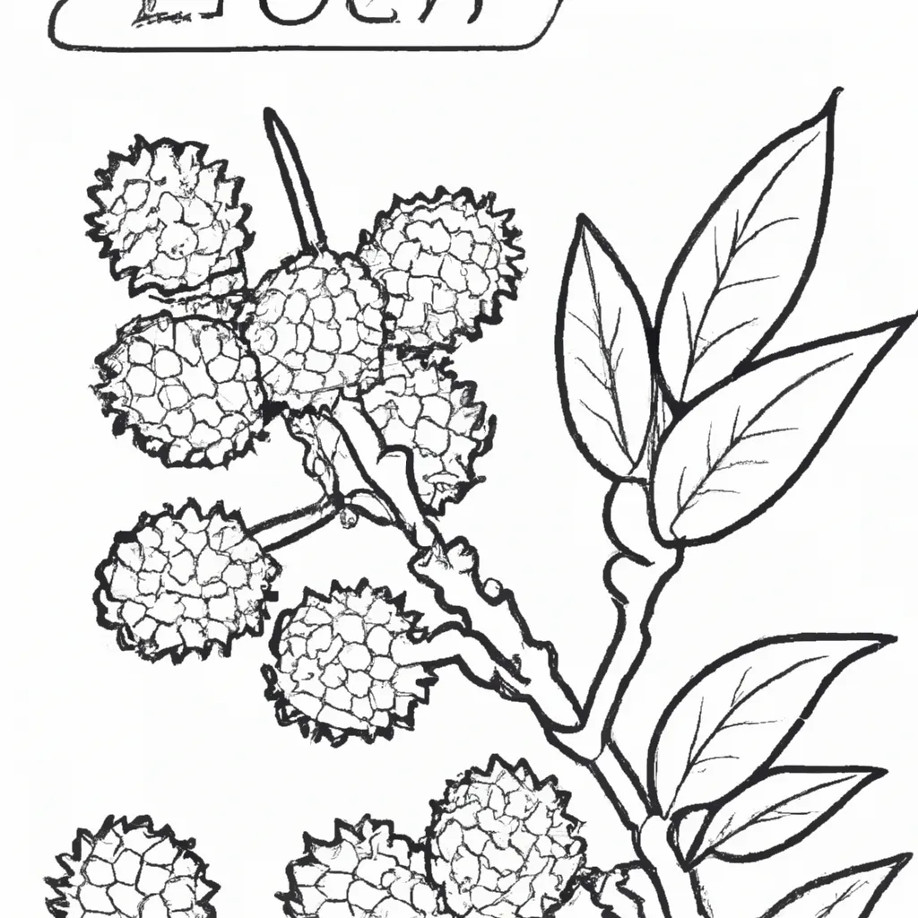 Desenho desenhos lichia