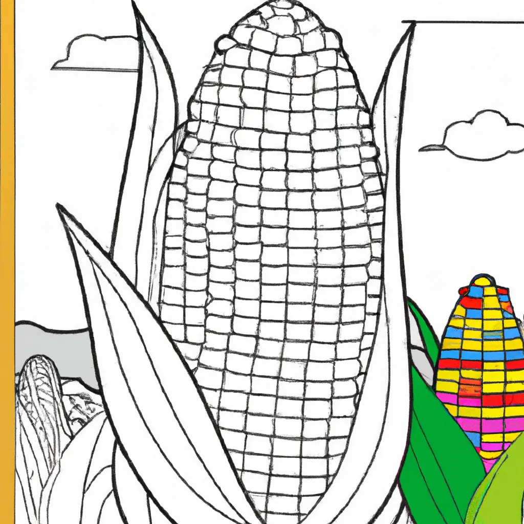 Desenho desenhos milho