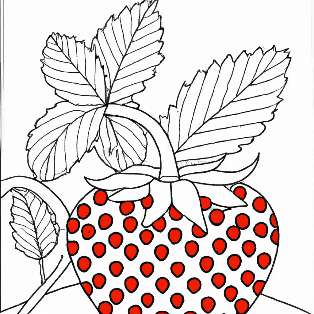 Desenho desenhos morango