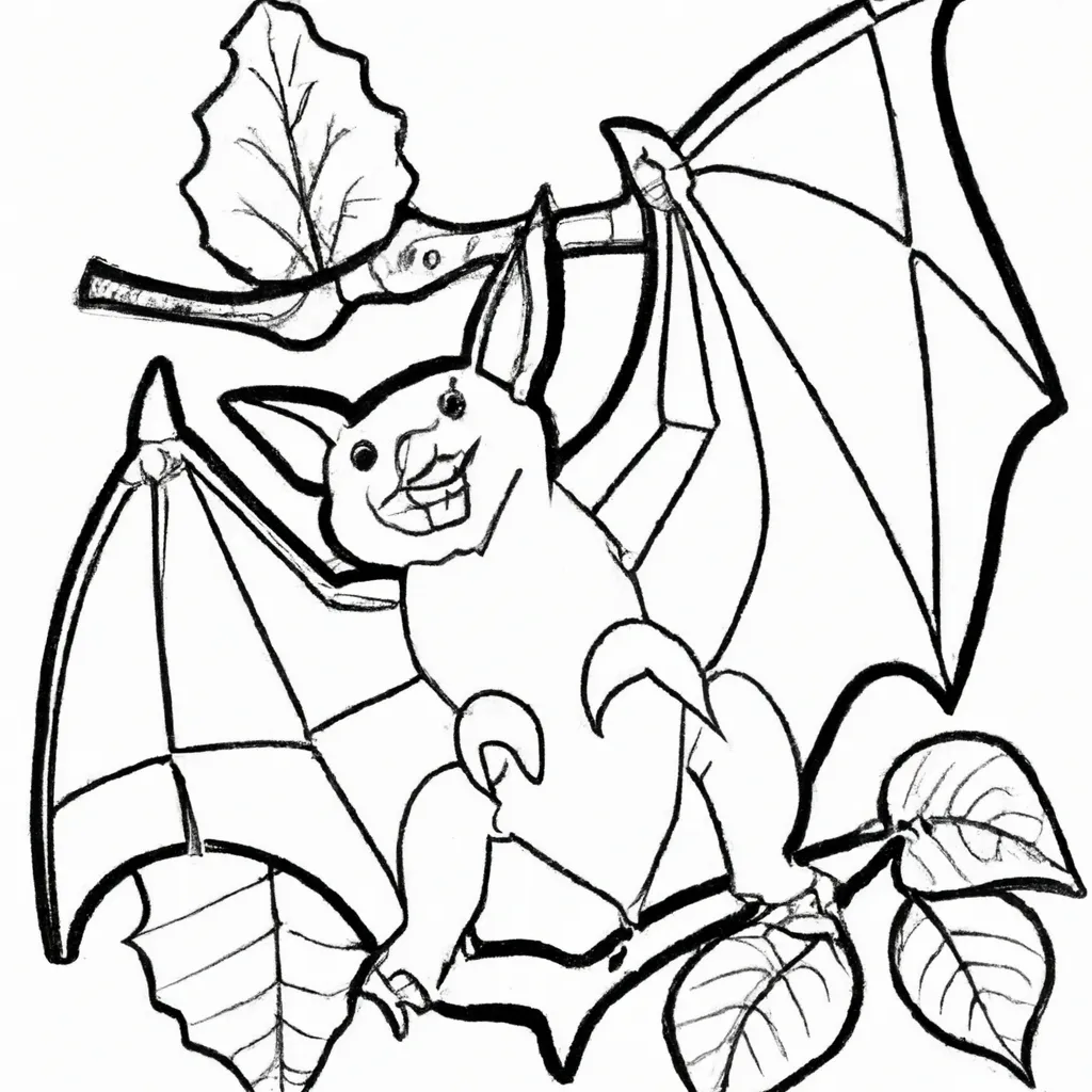 Desenho desenhos morcego