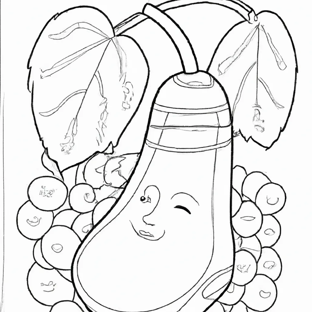 Desenho para colorir desenhar plantas natureza arte jardim