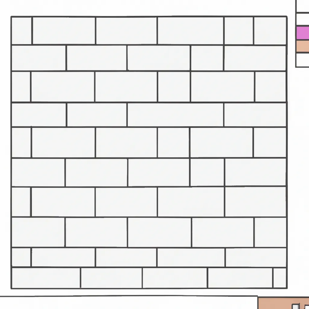 Desenho para colorir desenho tijolo arte murais fachada