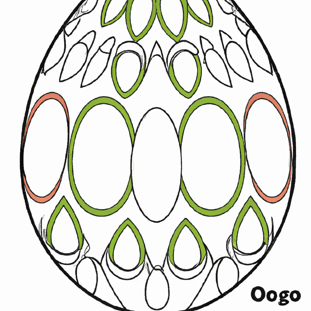 Desenho para colorir desenhos ovo arte criativa divertida
