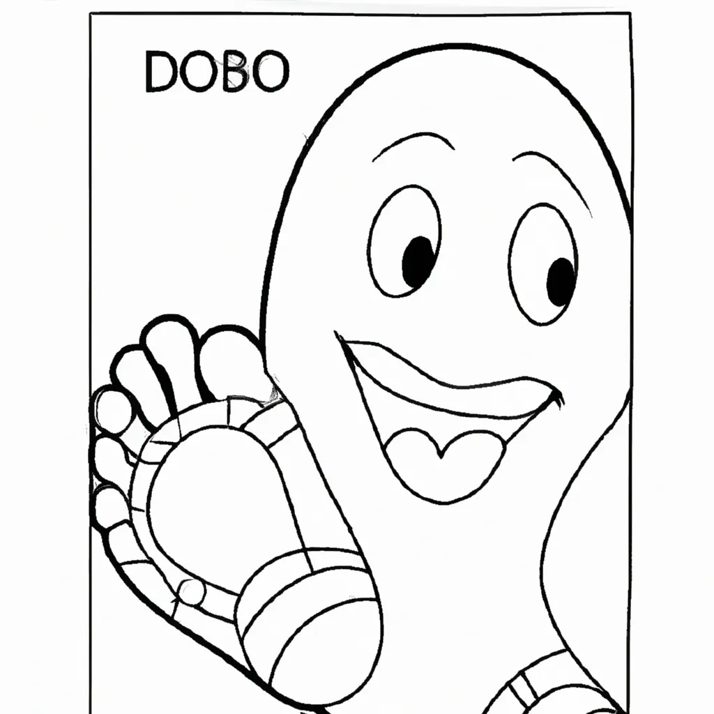 Desenho para criancas de desenho dedo pe arte criativa
