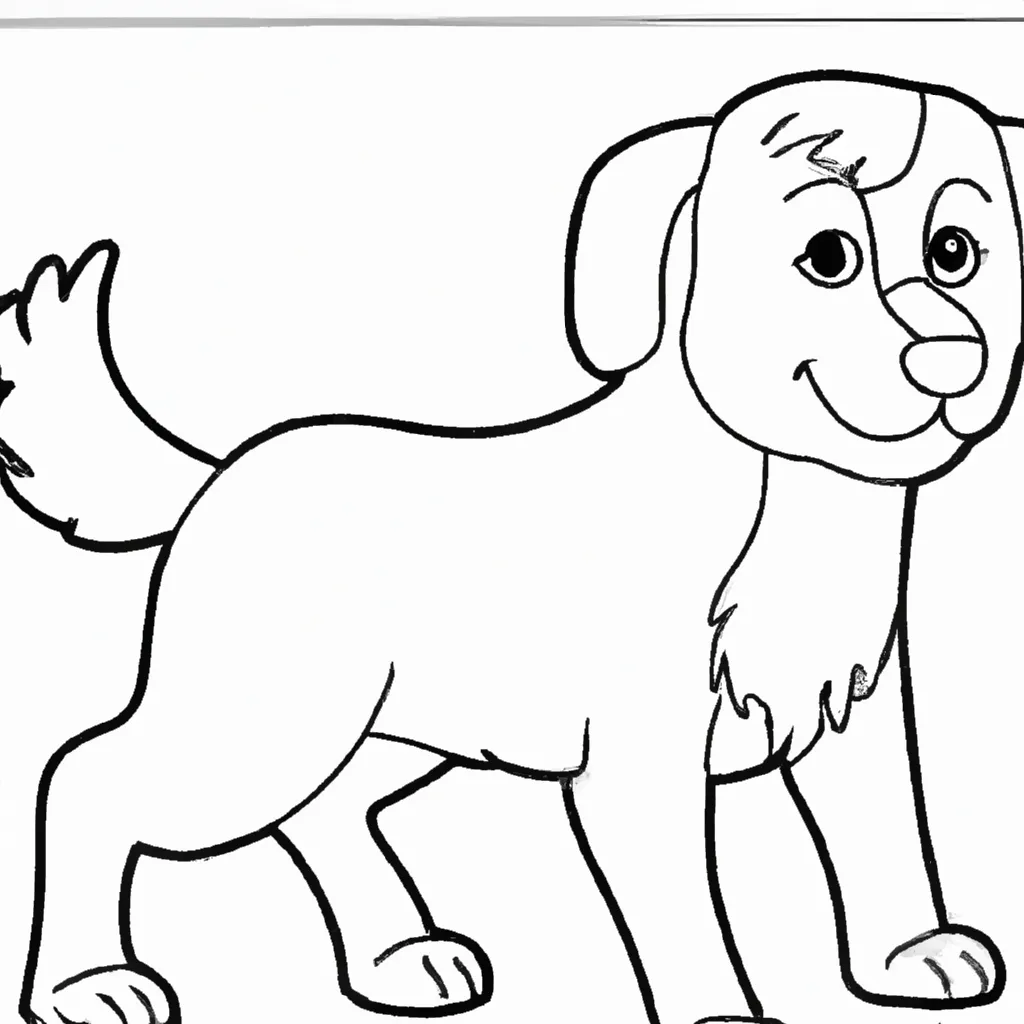 Desenho para criancas de desenhos cachorro