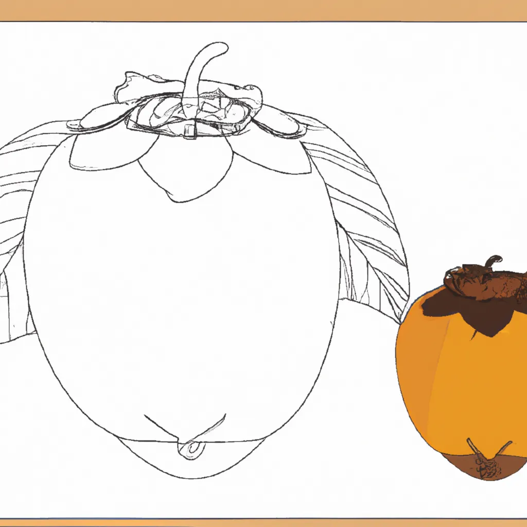 Desenho para criancas de desenhos caqui infantis