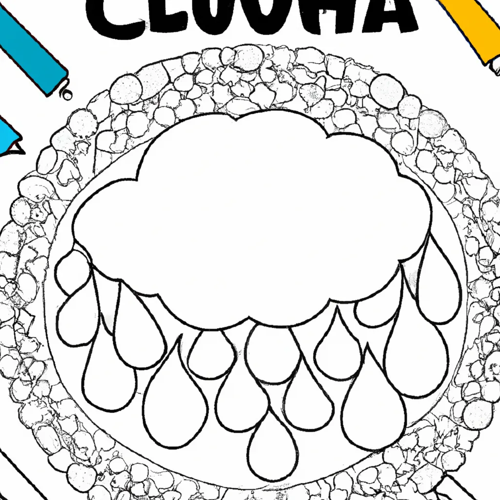 Desenho para criancas de desenhos chuva dia chuvoso
