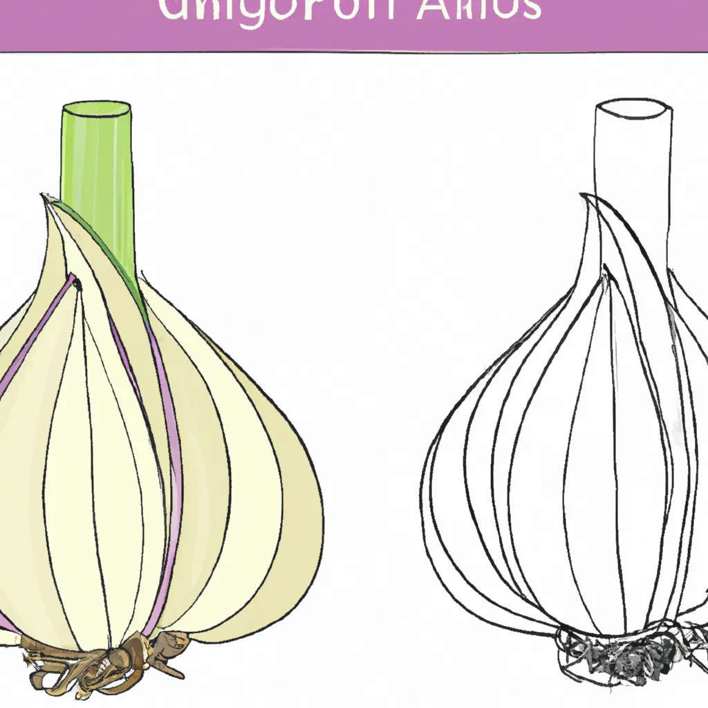 Desenho para criancas de desenhos de alho