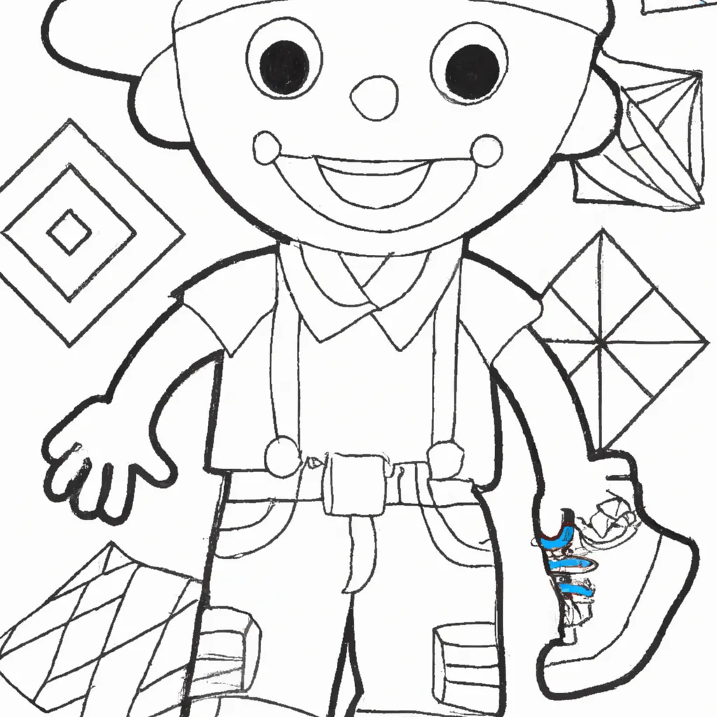 Desenho para criancas de desenhos garoto