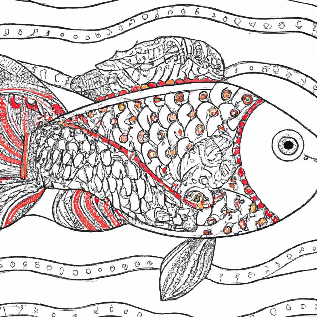 Desenho para criancas de desenhos isca pescaria