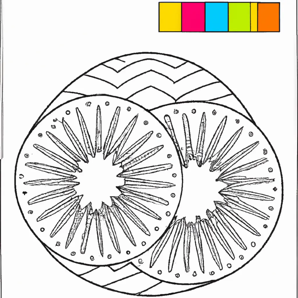 Desenho para criancas de desenhos kiwi coloridos