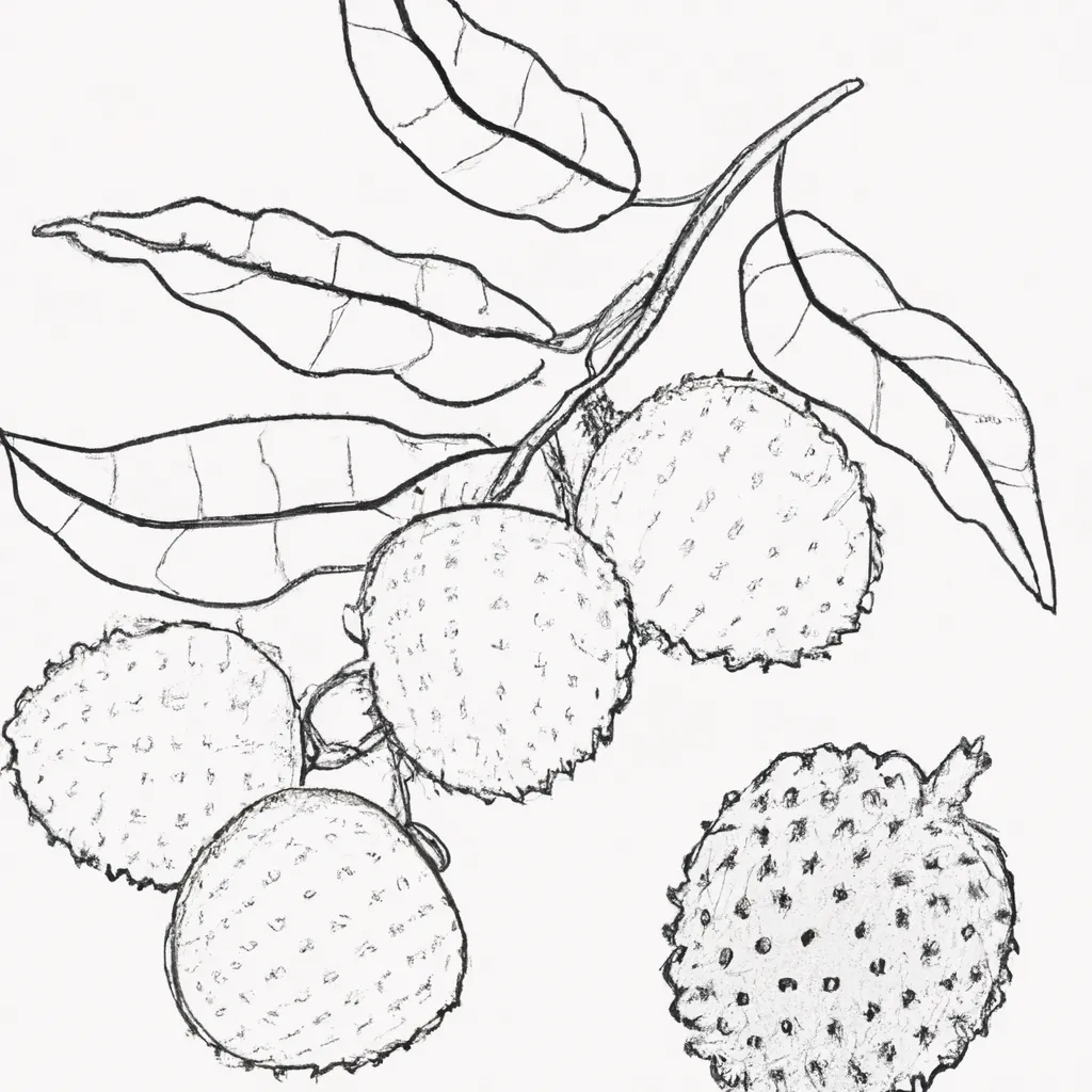 Desenho para criancas de desenhos lichia