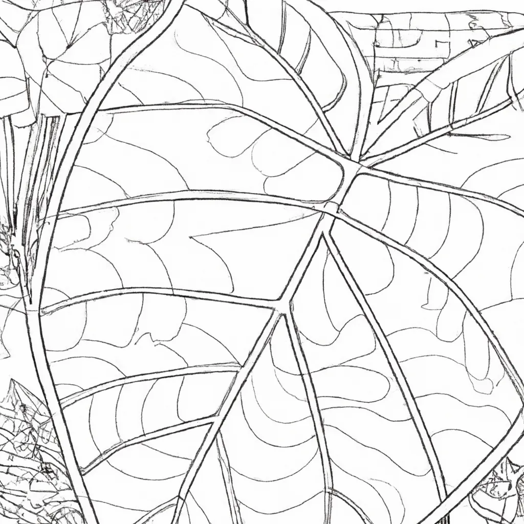 Desenho para criancas de desenhos taioba