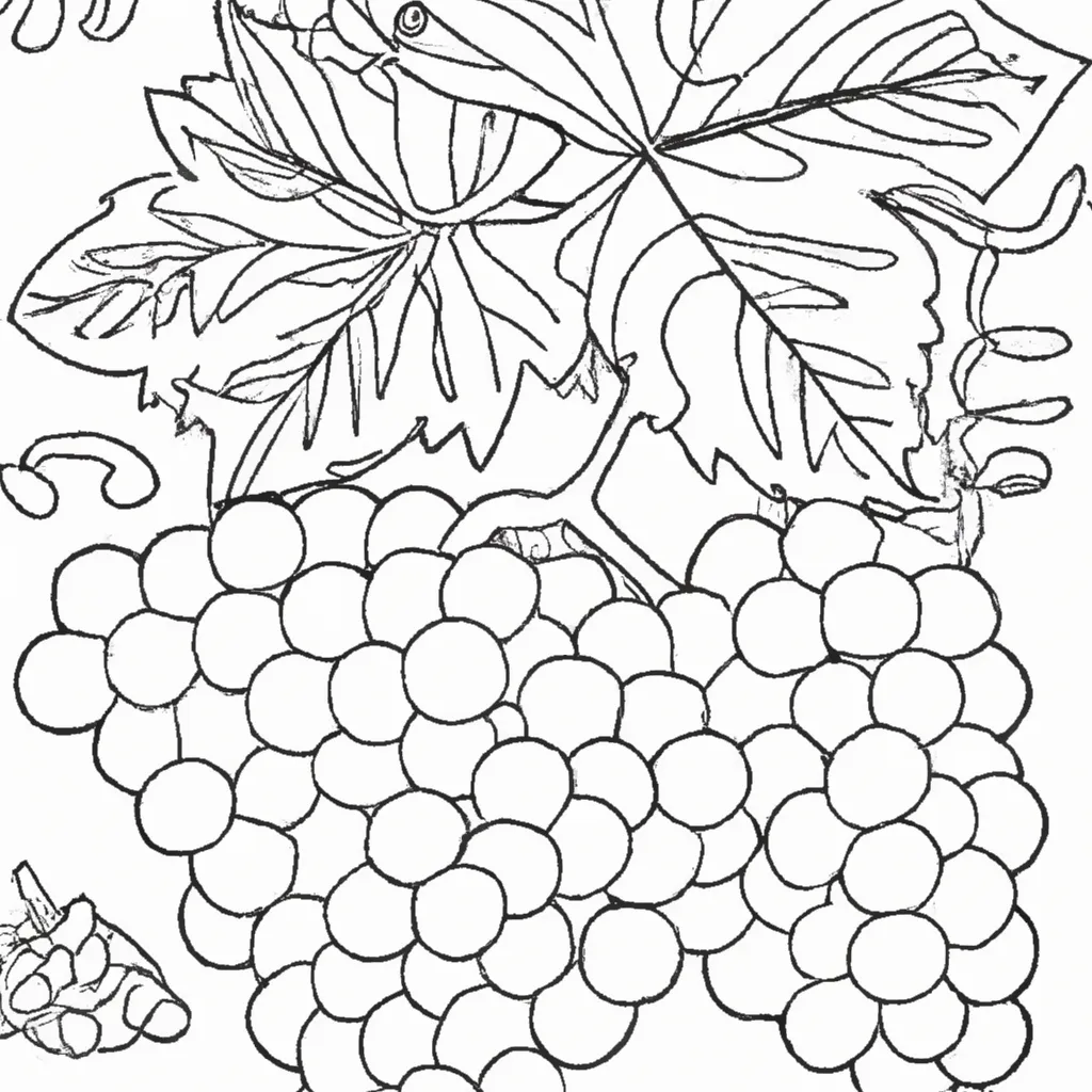 Desenho para criancas de desenhos uva divertidos