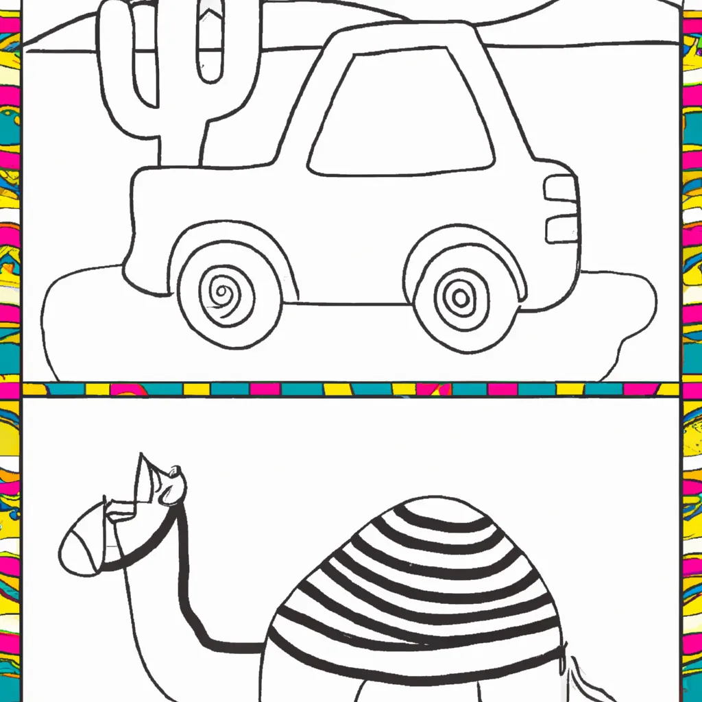 Desenho para pintar desenho estrada pt br