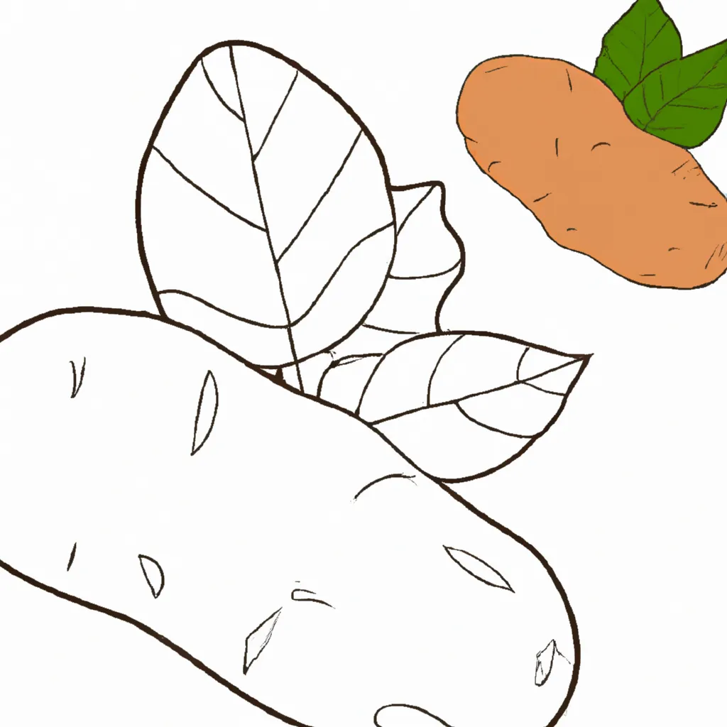 Desenho para pintar desenhos batata copiar criar divertir