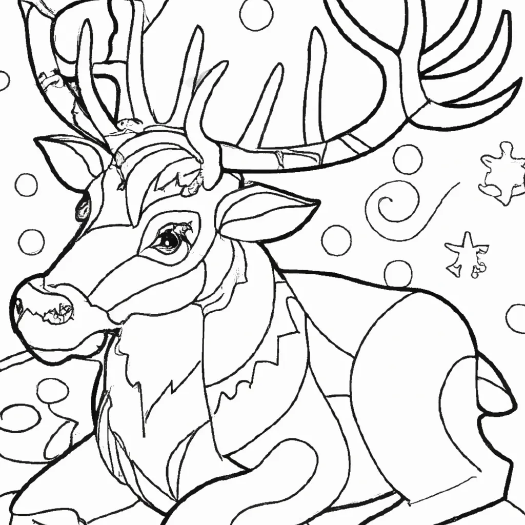 Desenho para pintar desenhos cervo arte natureza mistico