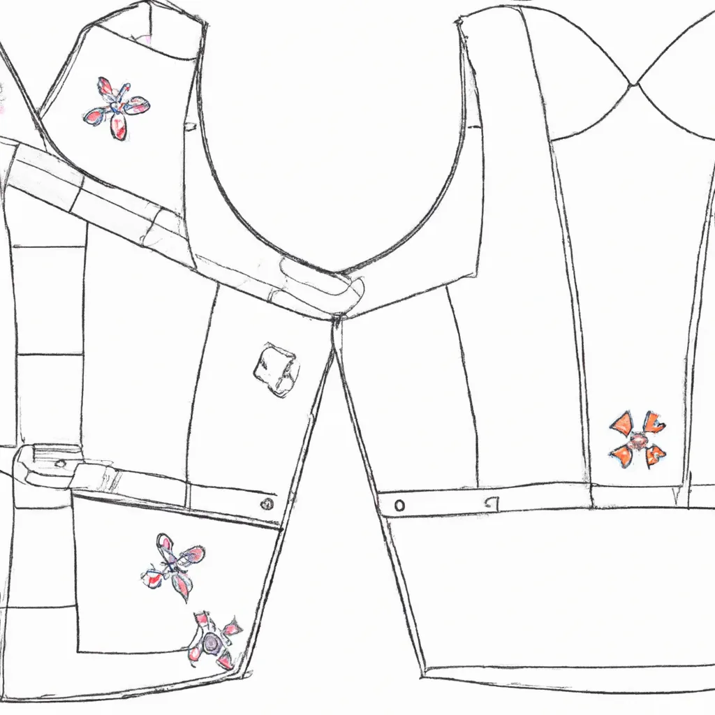 Desenho para pintar desenhos colete inspiracao