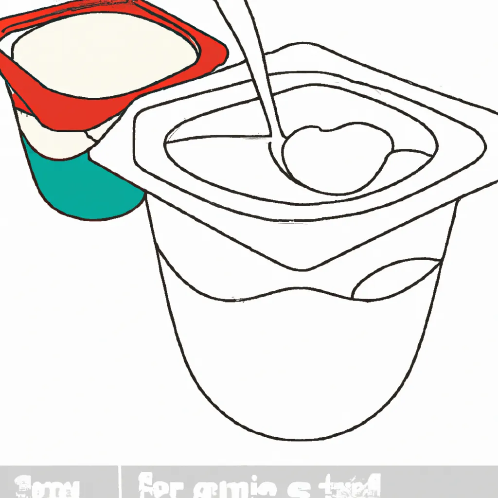 Desenho para pintar desenhos iogurte criativos divertidos