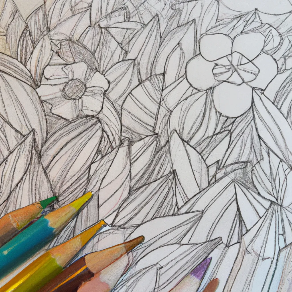 Desenho para pintar desenhos lapis