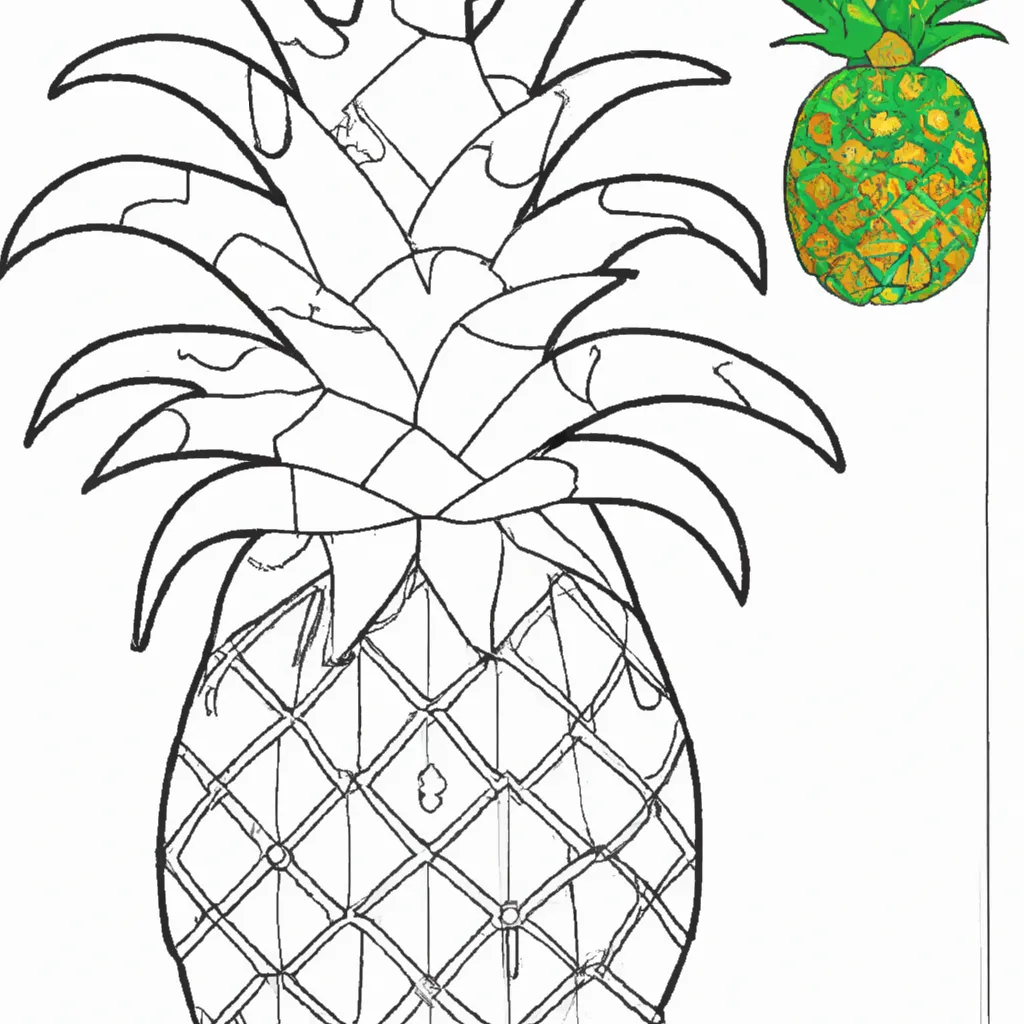 Desenho sobre desenhos abacaxi divertidos
