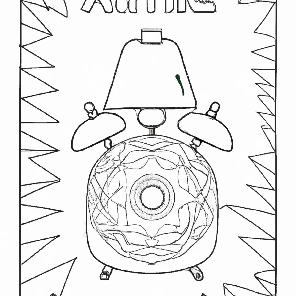 Desenho sobre desenhos alarme sinalizacao visual