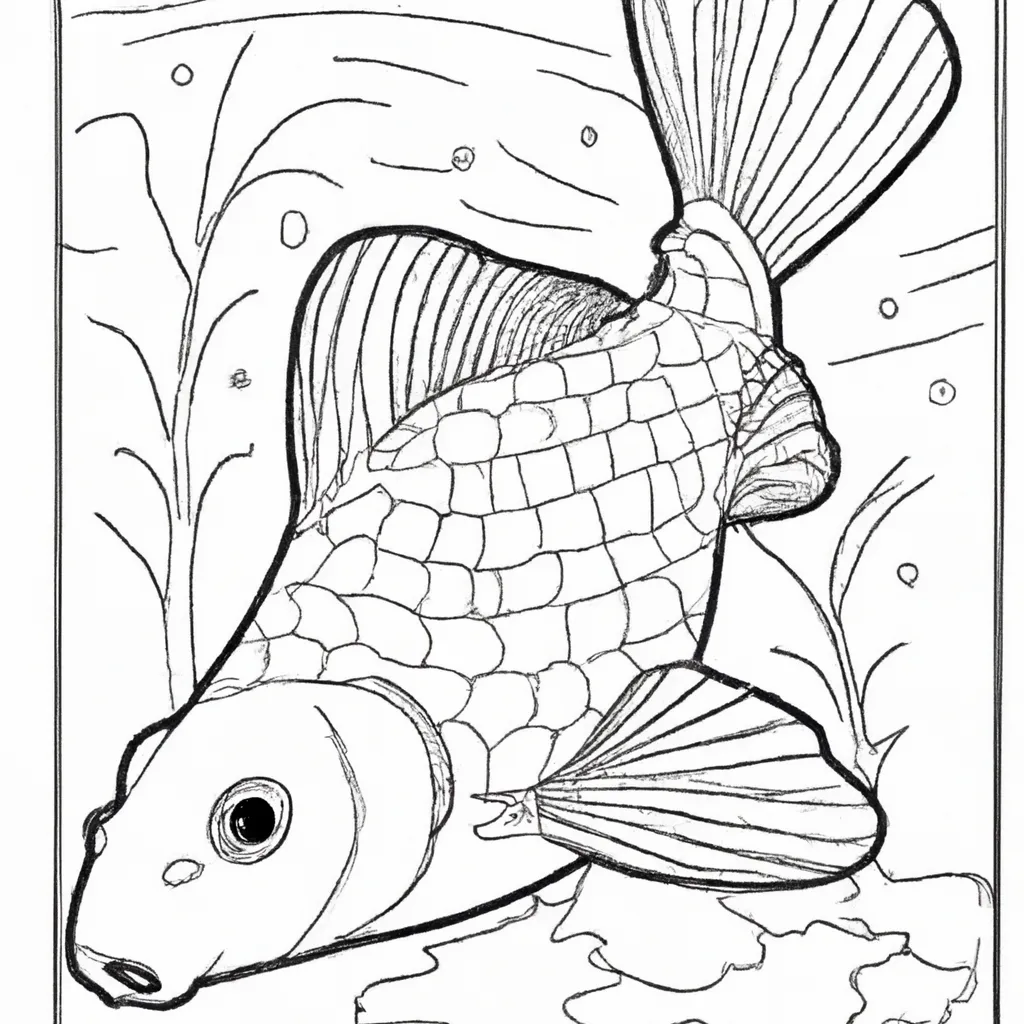 Desenho sobre desenhos isca pescaria