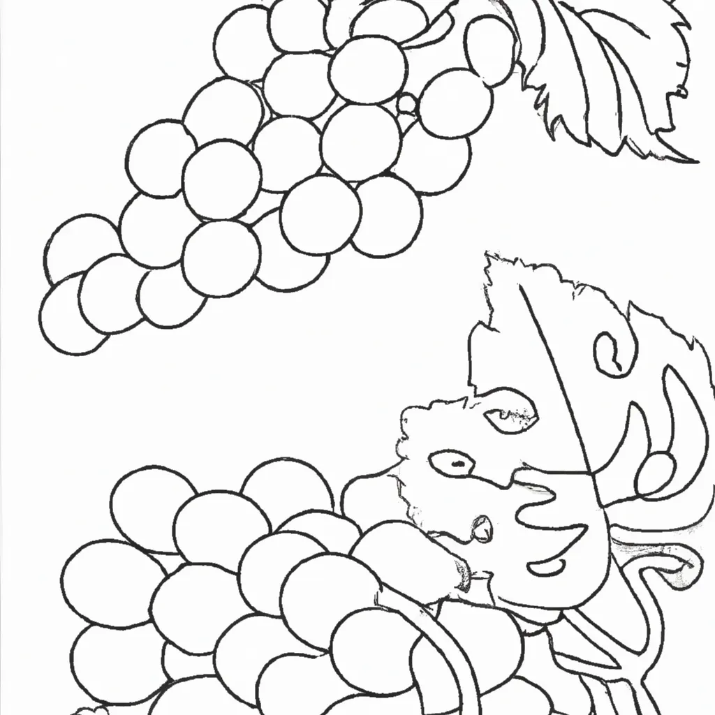 Desenho sobre desenhos uva divertidos