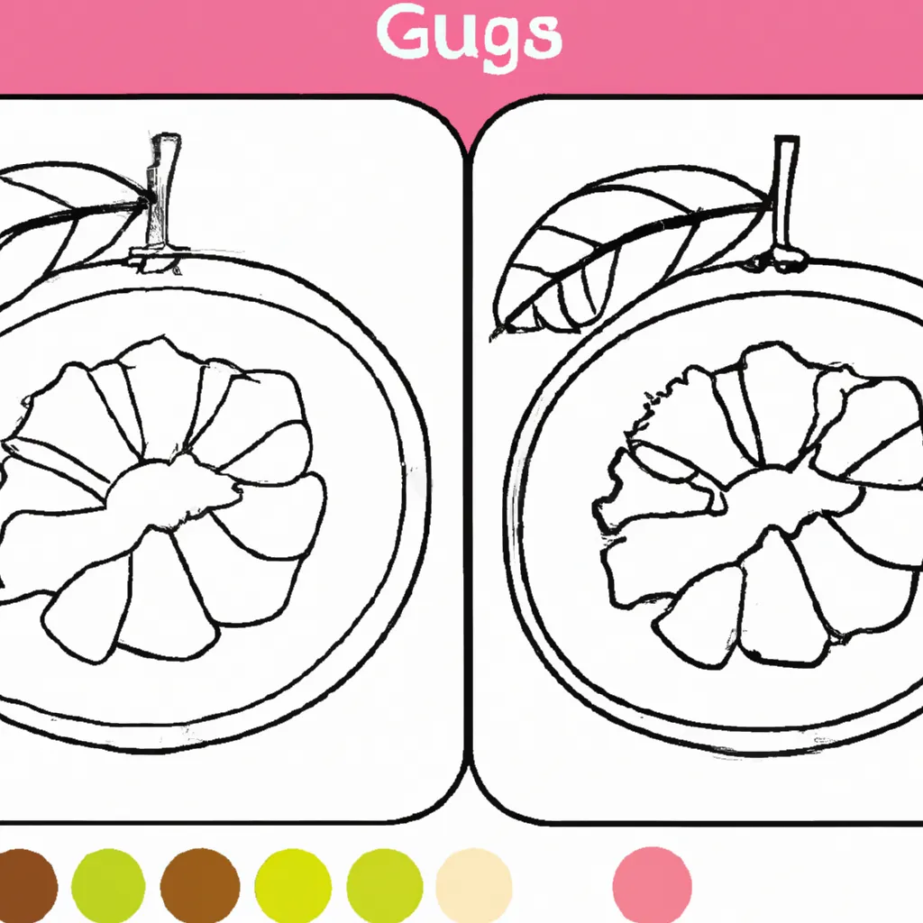 Desenhos de desenhe goiaba facil rapido