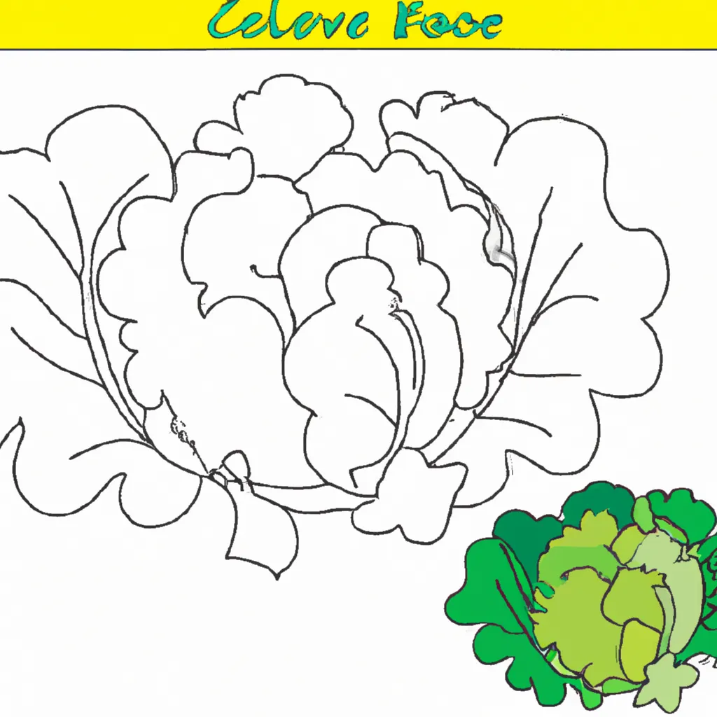 Desenhos de desenho couve ilustracoes vegetal arte