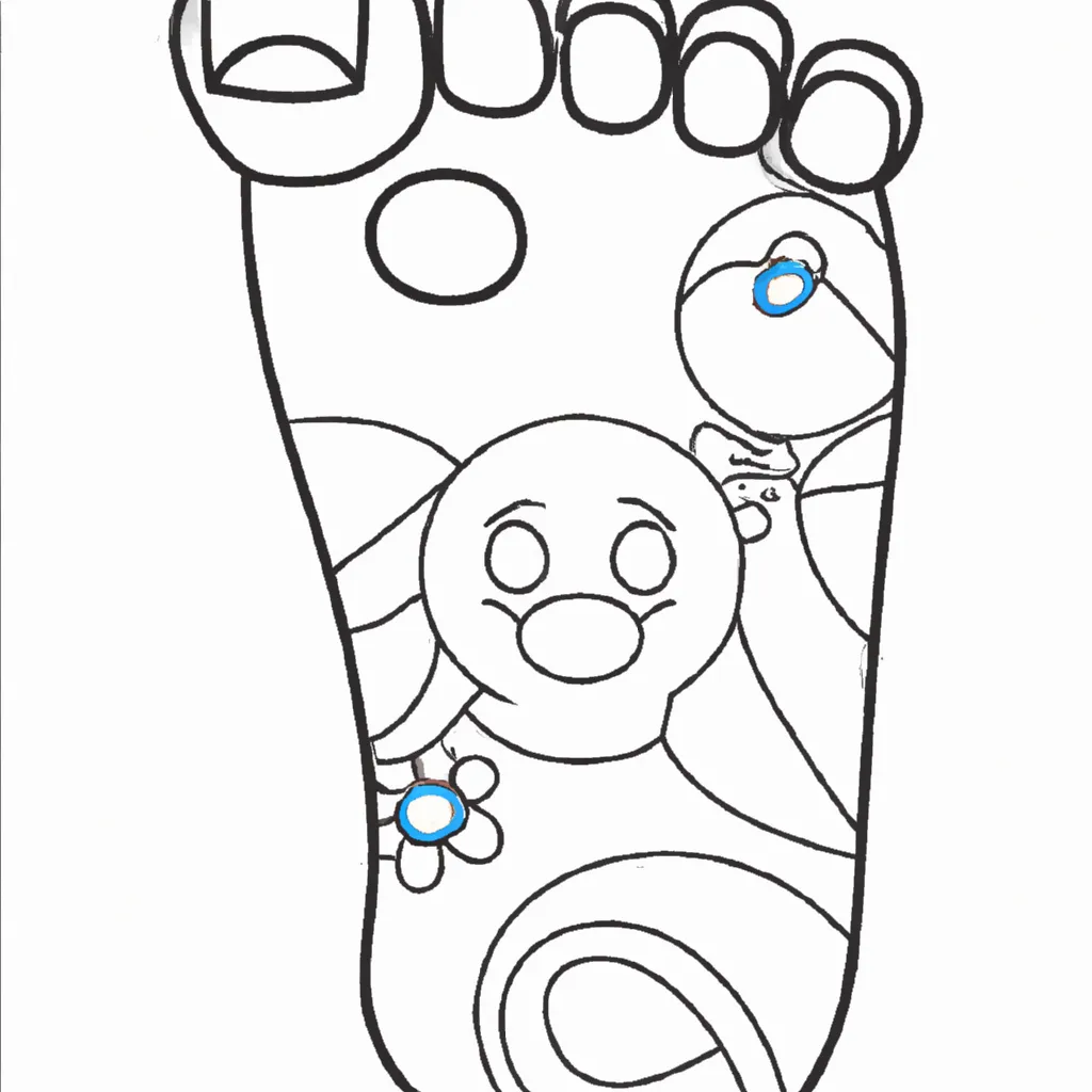 Desenhos de desenho dedo pe arte criativa