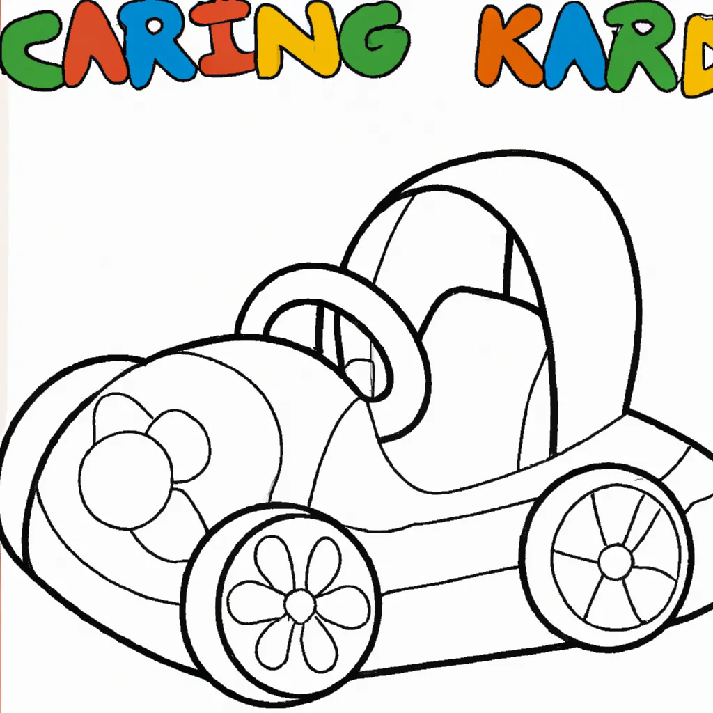 Desenhos de desenho kart corrida ilustracao animacao