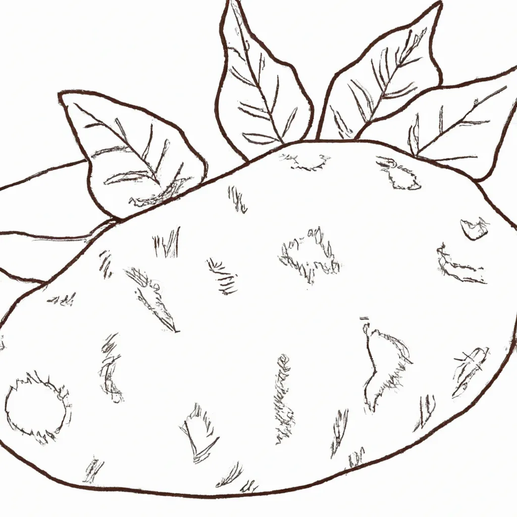 Desenhos de desenhos batata copiar criar divertir