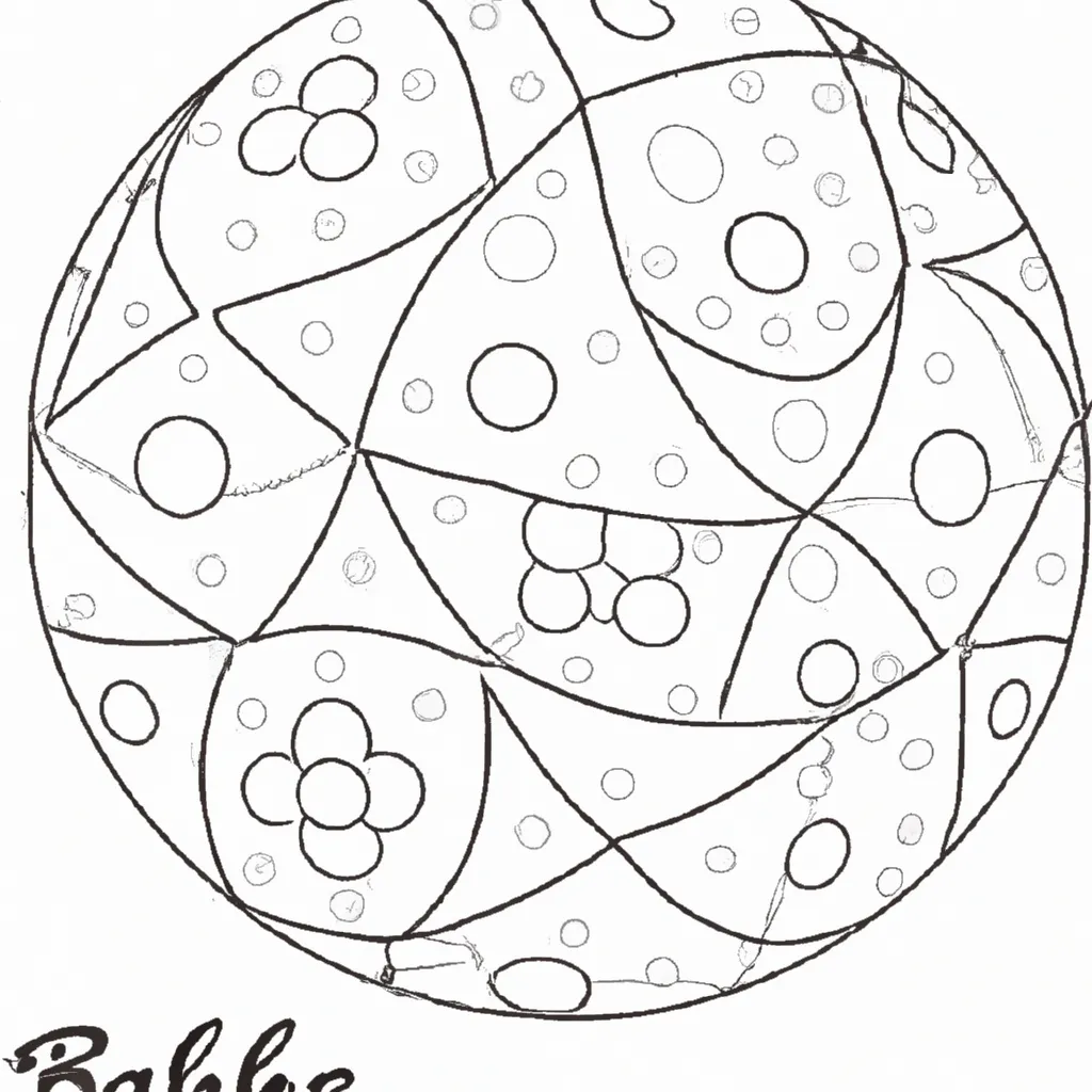 Surpreenda Seu Filho: Desenhe Uma Bola Para Colorir! Desenhos de desenhos bola fazer criativo divertido
