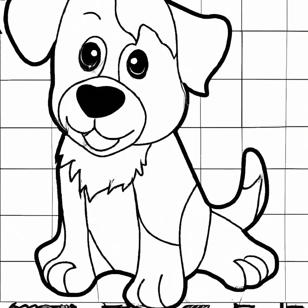 Desvende o Desenho de Cachorro para Colorir e Surpreenda-se! Desenhos de desenhos cachorro 1