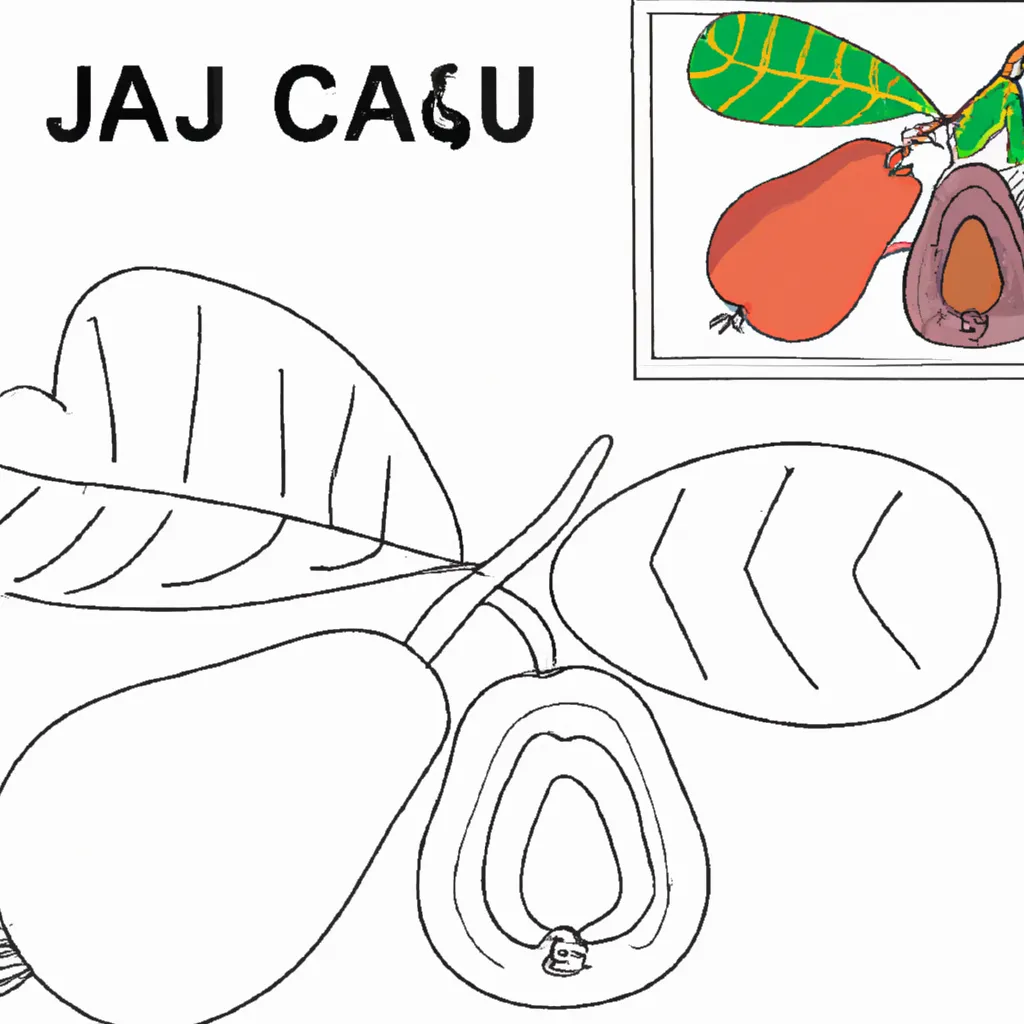 Desenhos de desenhos caju