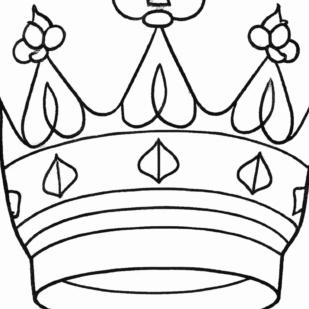 Desenhos de desenhos coroa